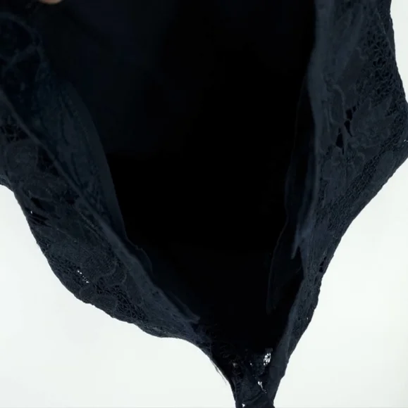 Banana Republic Limited Edition Navy Bow Back Lace Dress - Picture 6 of 7